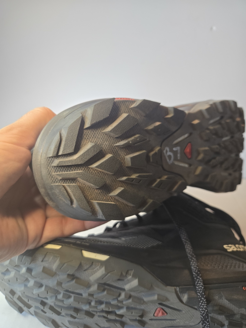 Salomon OUTpulse Mid GTX Men's Black Trail & Hiking Boots Shoes US 11 - Picture 8 of 16